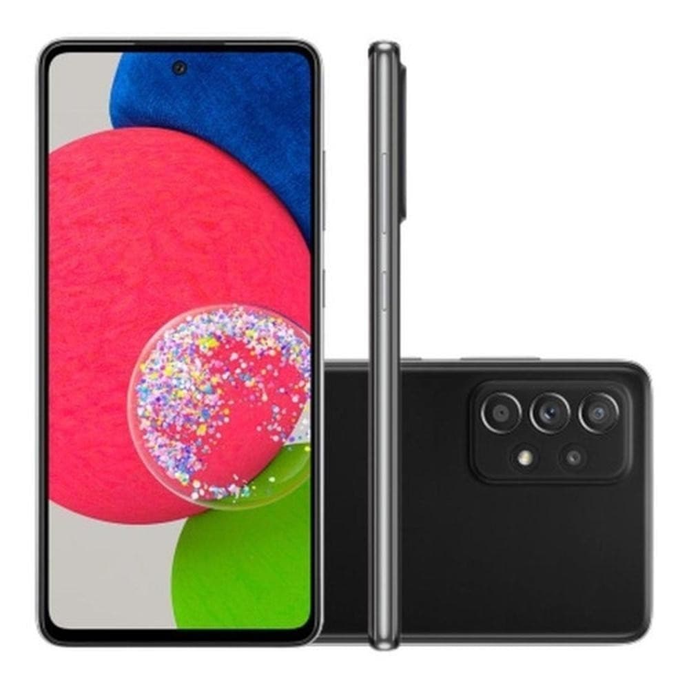 Usado: Samsung A52s 128 GB Preto - Muito Bom