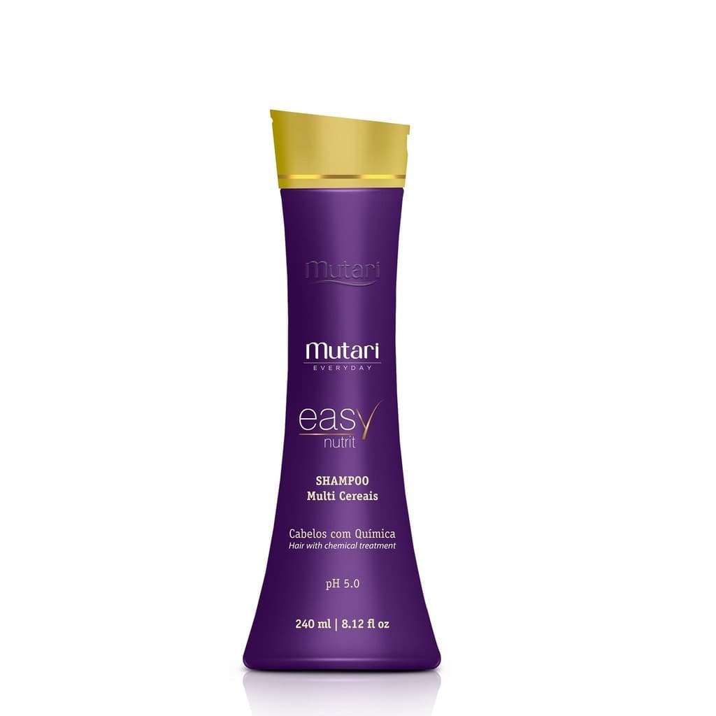 Shampoo Mutari Multi Cereais 240ml Easy Nutrit Hidratante