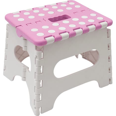 BANQUETA MULTIUSO DOBRÁVEL - ROSA - BUBA