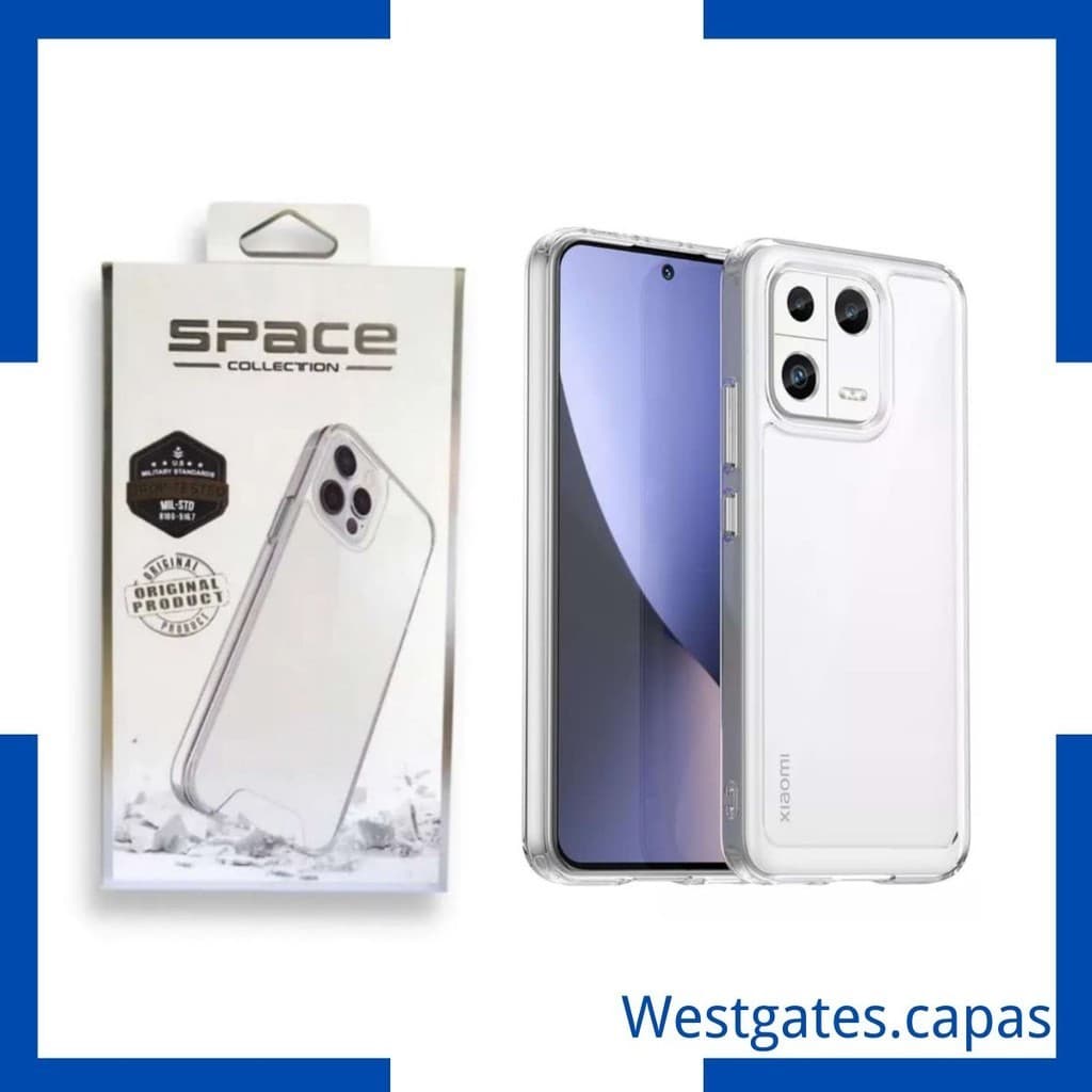 Capa Space Transparente Compativel para Celular Redmi XiaoMi Todos Note 11 12 13 14 15 F5 12C 13C 14C X5 X6 X7 PRO A3 A5