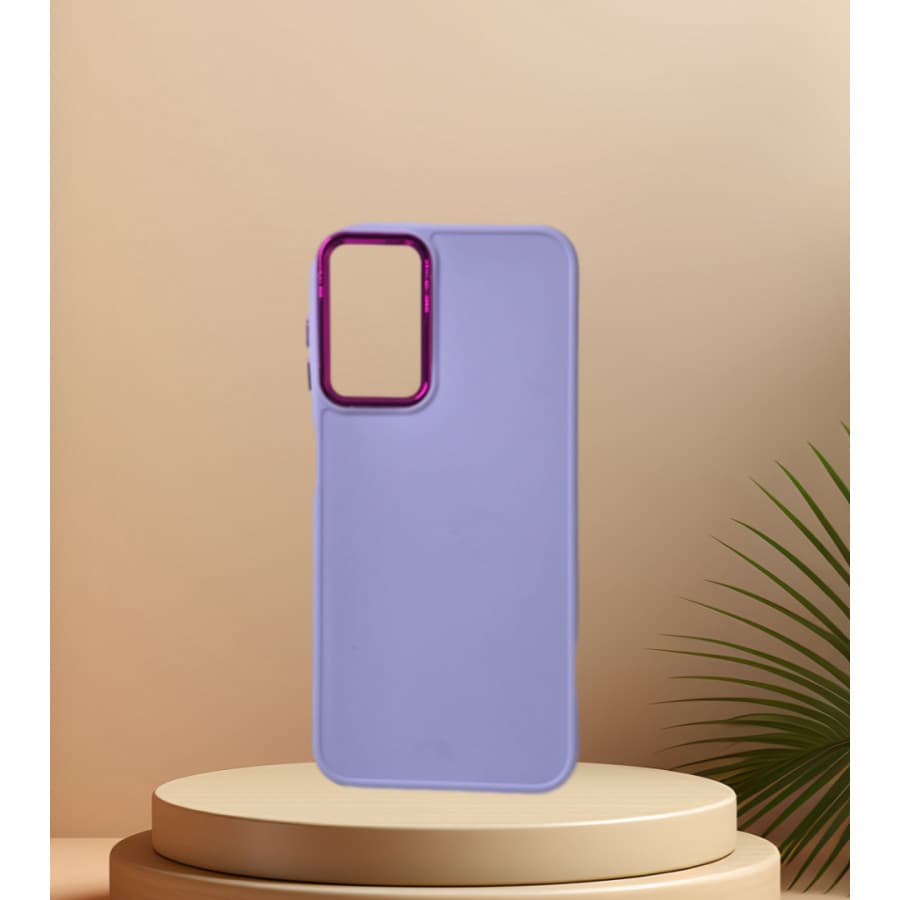 Capinha Capinha de celular Compatível A14 veludo por dentro  com em plásticoem metal galvanizado de as borda da câmera