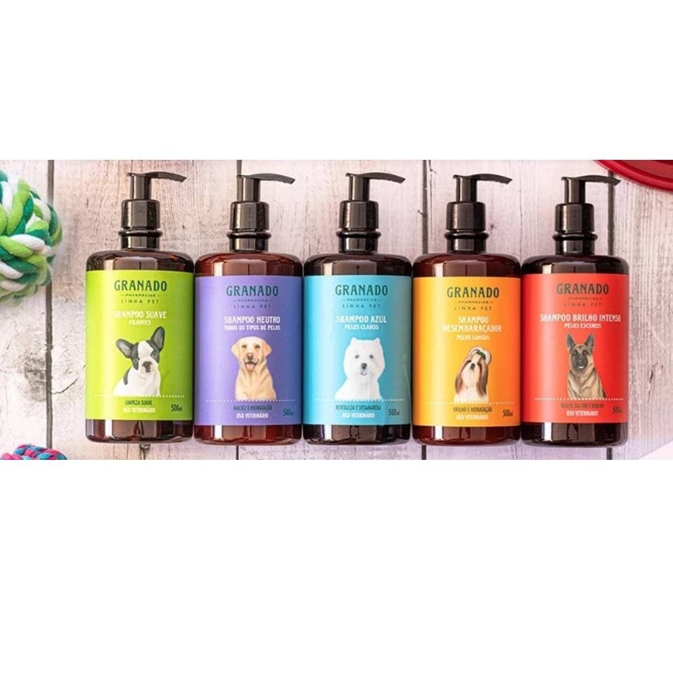 Shampoo Pet Granado para cães e gatos 500ml