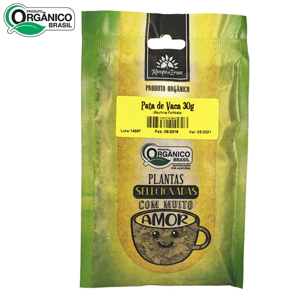 Chá Pata de Vaca Orgânica 30g Kampo de Ervas