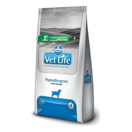 Ração Para Cachorro Vet Life Hypoallergenic Pork Potato 2kg