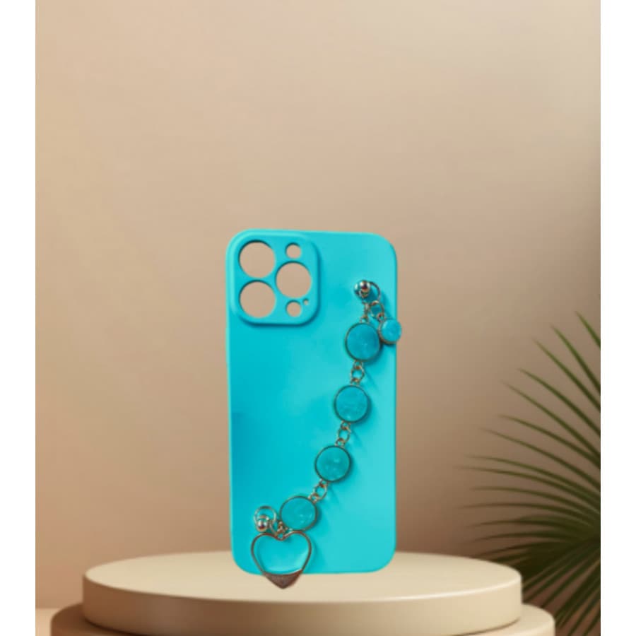 Capinha Capinha De Celular Compatível IP 13 PRO MAX Com Alca Personalizada Joias Aveludada Silicone Fashion Rer yw6