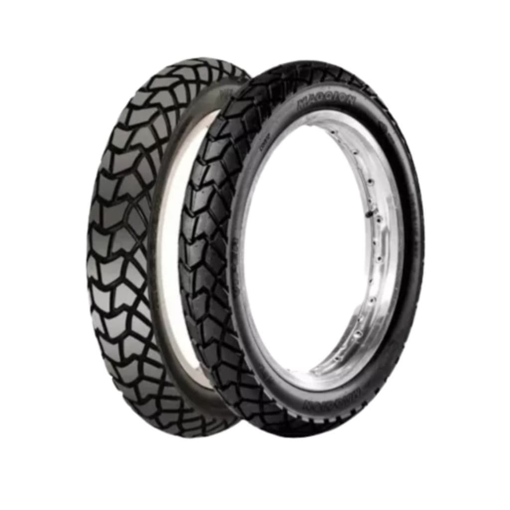Par Pneu Para Moto Trail Viper 110/90-17 Traseiro e 90/90-19 Dianteiro Maggion Para Uso Com Câmara