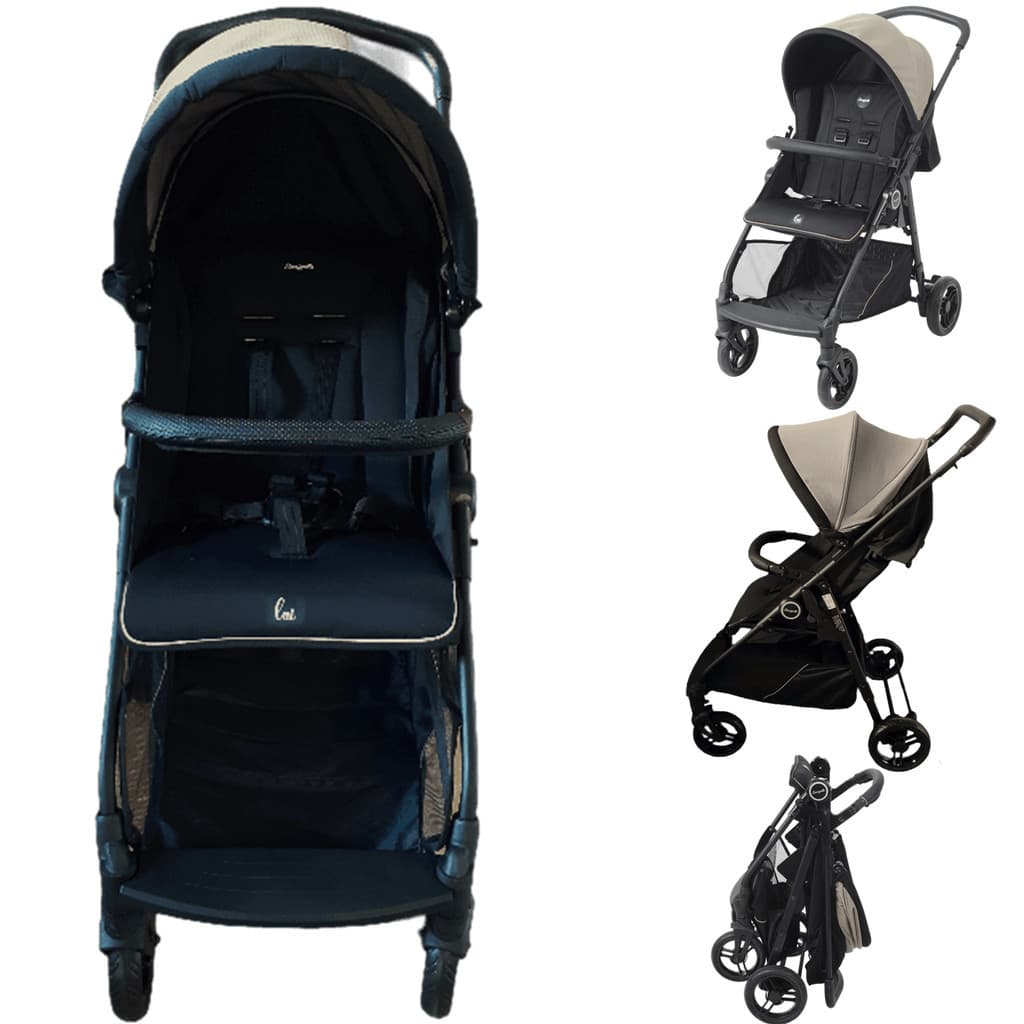 Carrinho de Bebe Moises com Bebe Conforto Burigotto Lui Sand