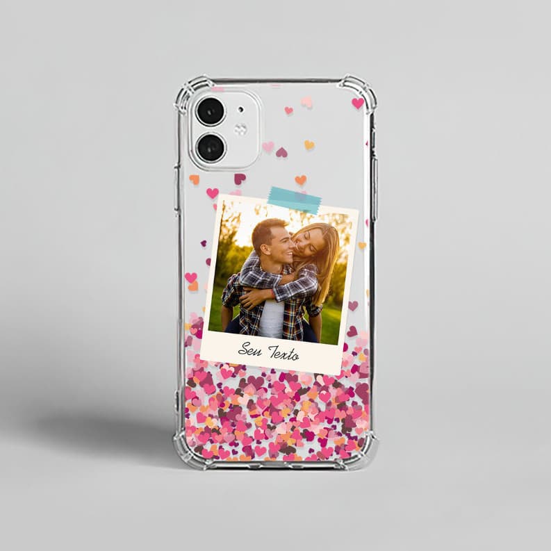 Capa Capinha Case de Celular Personalizada Com Foto Mini Fotos