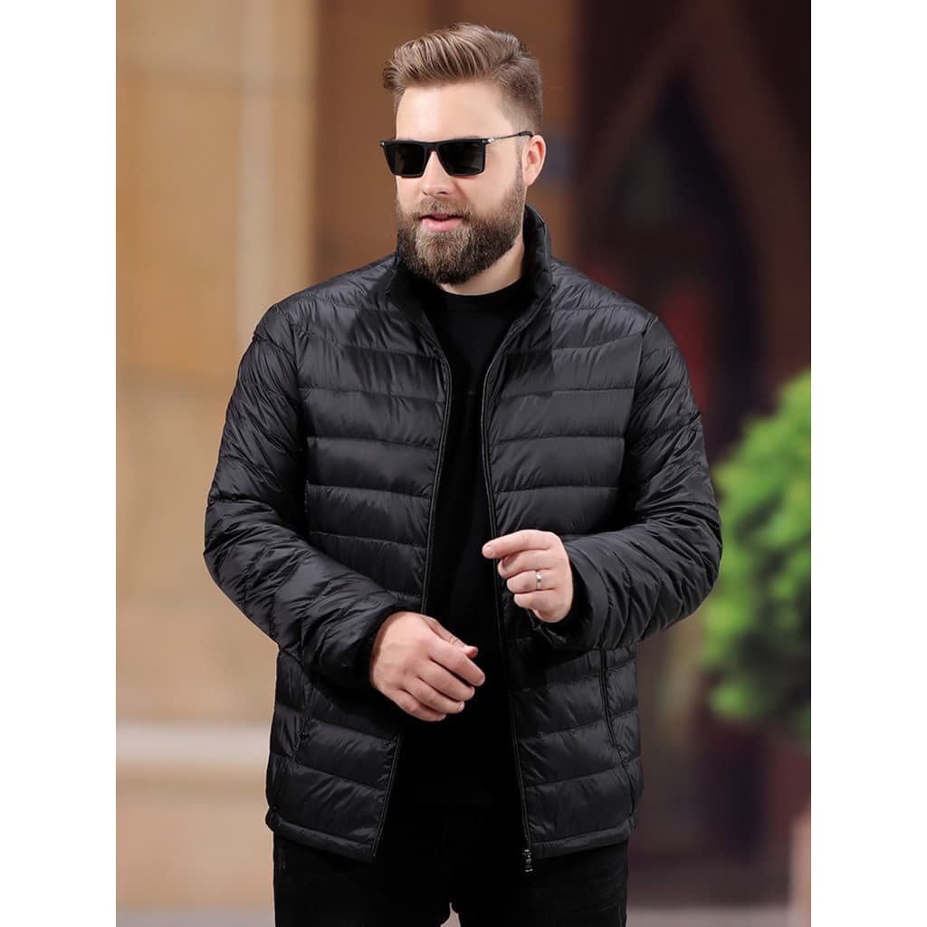 Jaqueta Masculina Bobojaco Plusise Acolchoada Nylon Forradas