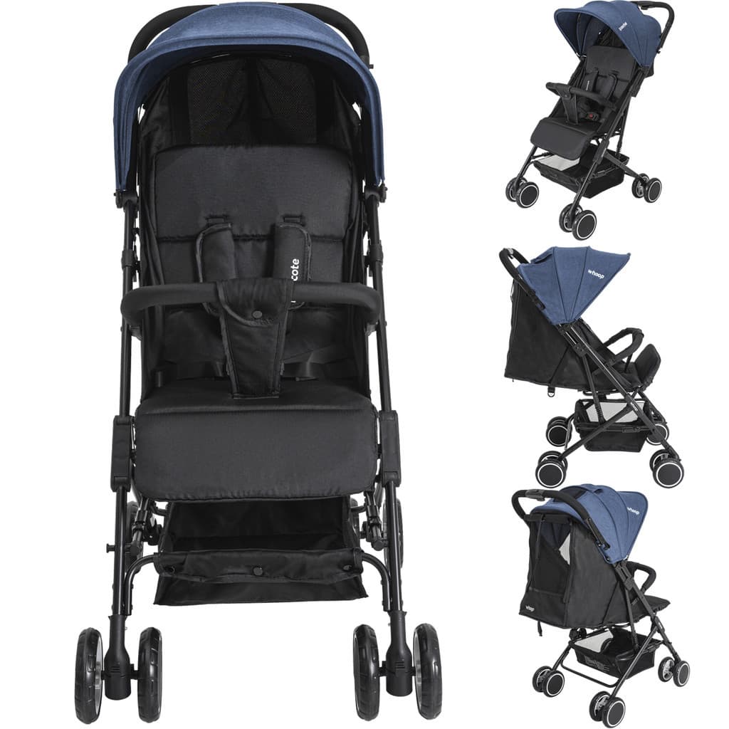 Carrinho Kiddo Mascote Marinho com Bebe Conforto e Base