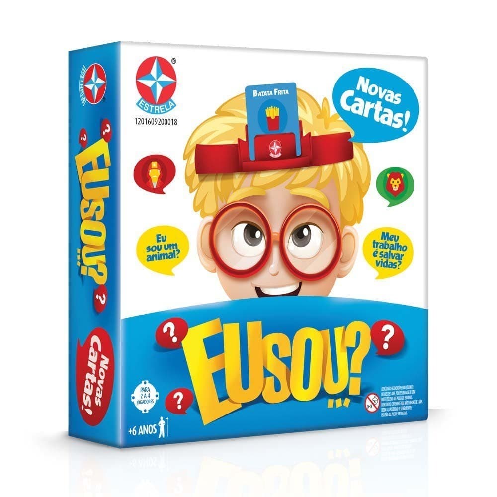 Eu Sou? Jogo Divertido Adivinhacao Infantil Para Criancas Familia E Amigos - Estrela