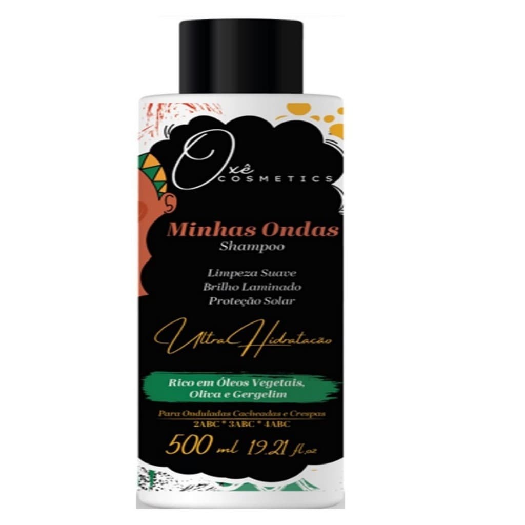 Oxê Cosmetics Minhas Ondas Shampoo Ultra Hidratante 500 ml