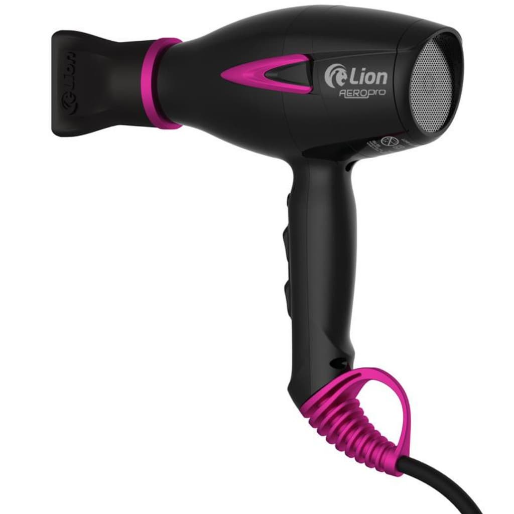 Secador De Cabelo Profissional Leve Super Potente Compacto Silencioso Aero Pro Pink Lion 127V 2150W