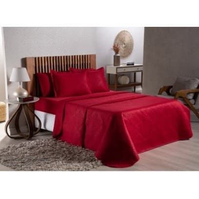 Kit Cobre Leito Avulso +  Jogo de Lençol Casal Queen King Lançamento Full
