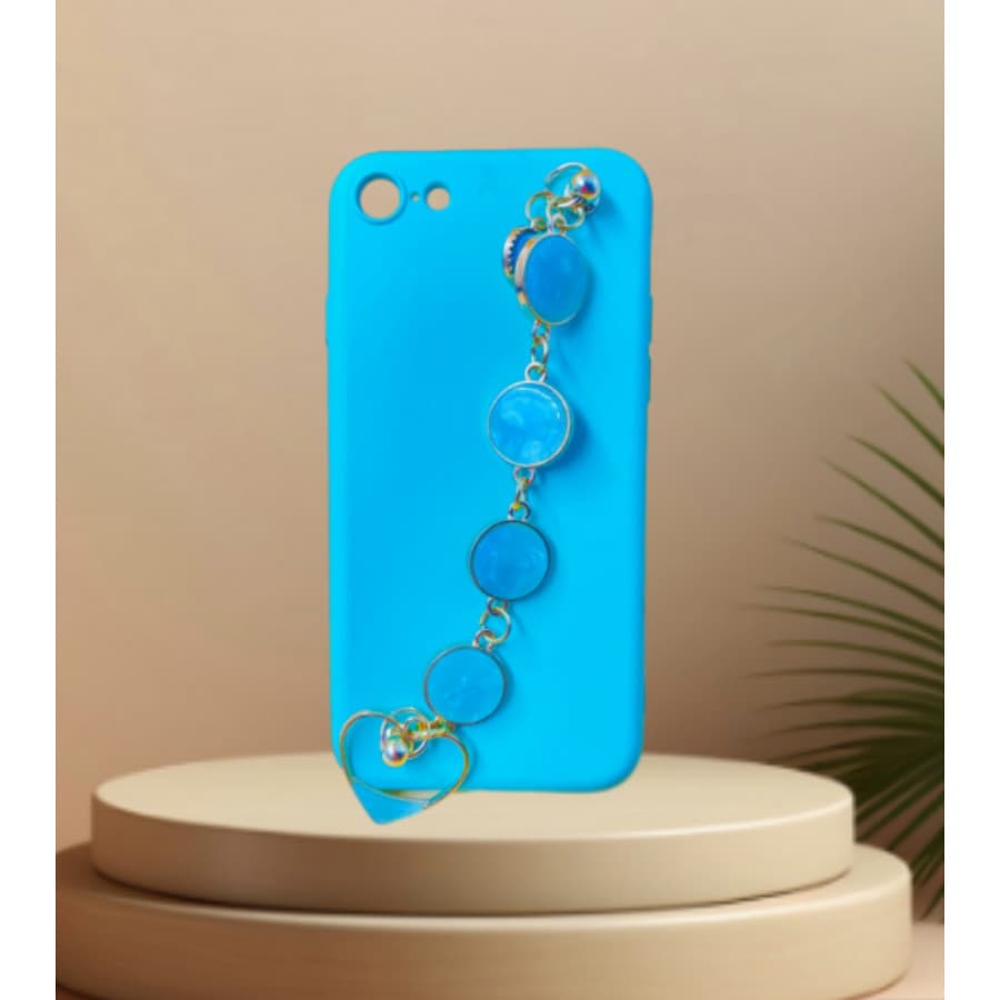 Capinha Capinha De Celular Compatível 7G Com Alca Personalizada Joias Aveludada Silicone Fashion Rer yw6