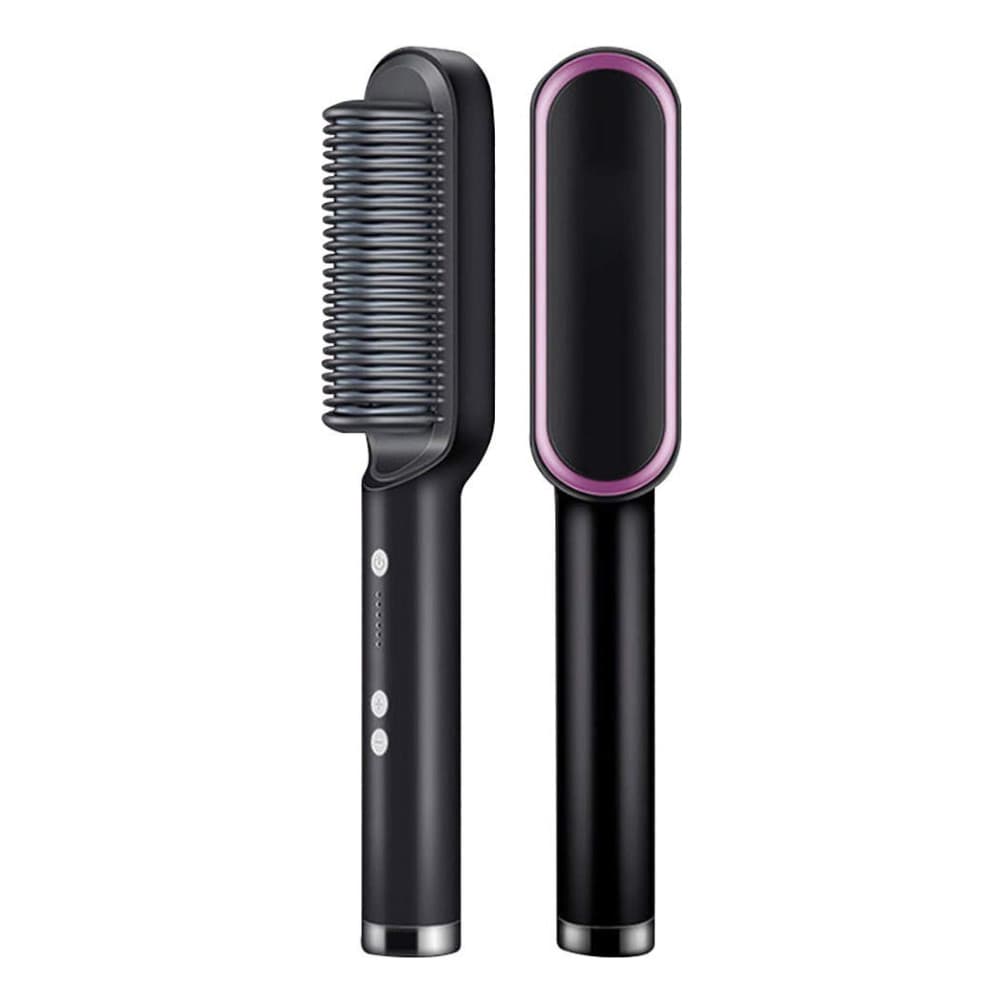 Escova Pente Secadora Profissional  Seca Modela Cabelo