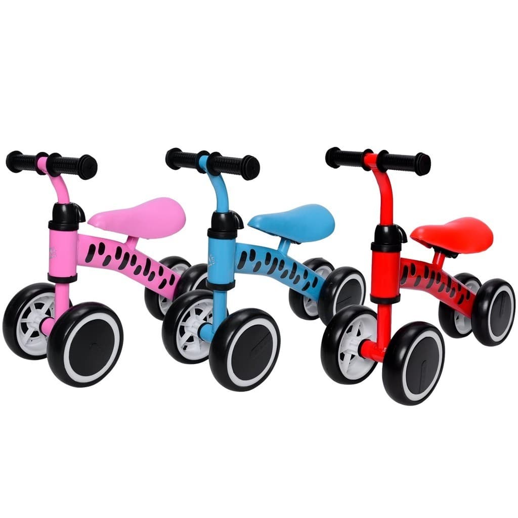 Andador Carrinho Infantil Bicicleta De Equilíbrio Bebê Vermelho Zippy Toys