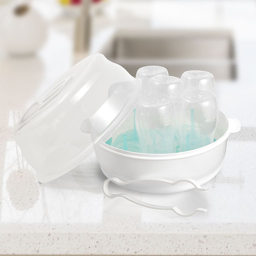 Esterilizador De Mamadeira Chupeta Bebe Para Microondas