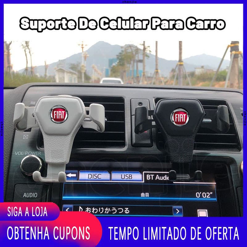 [Promo] Suporte celular carro Multifuncional Suporte de celular para carro Moda Suporte para celular de carro Para Fiat