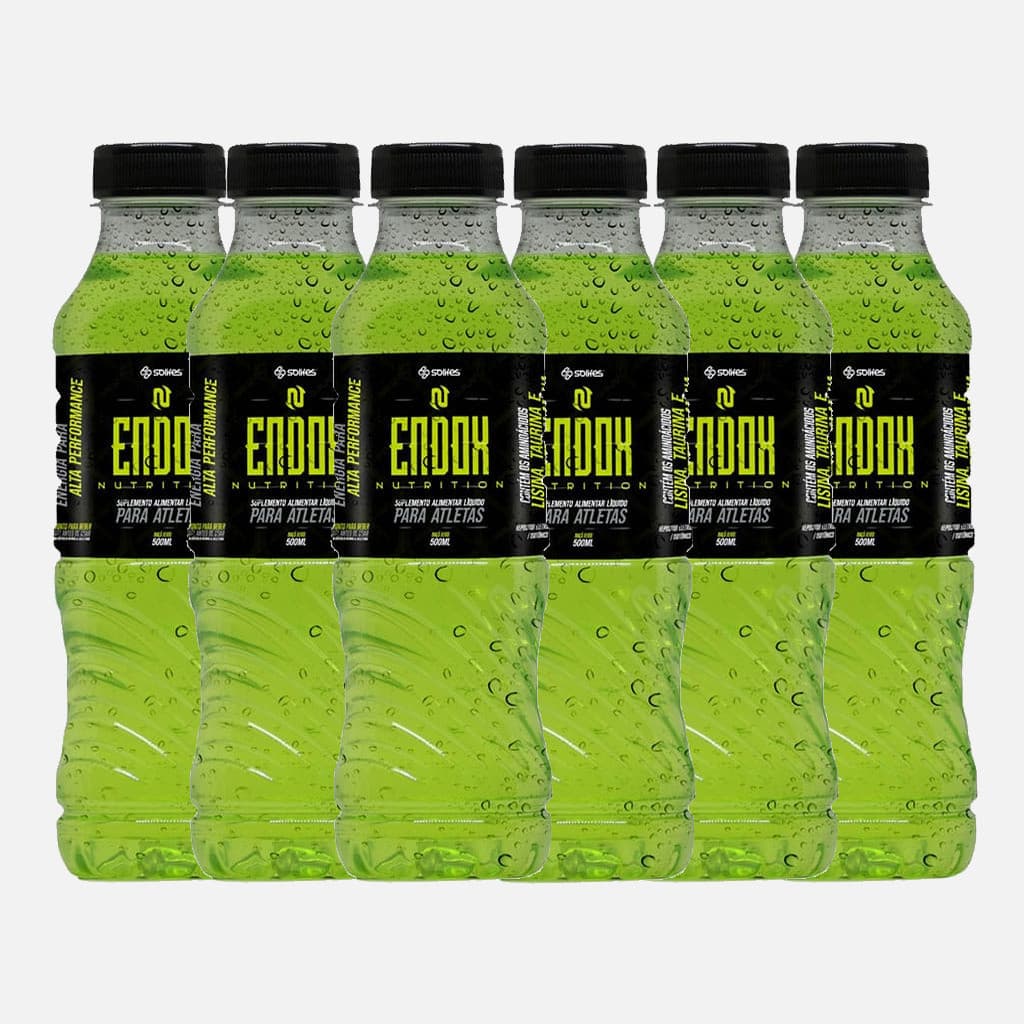 Suplemento Alimentar Endox Nutrition Solifes Maçã Verde 500ml pack 6und
