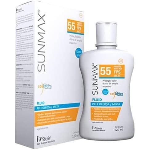 Protetor Solar Sunmax Fluid Fps55 120ml