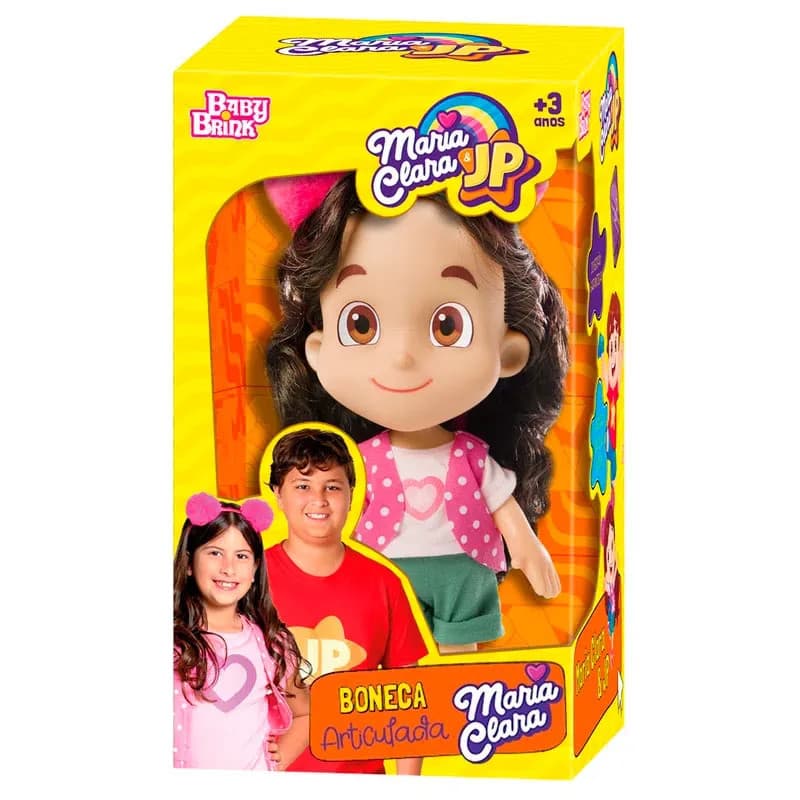 Boneca Maria Clara Youtuber Irmã JP Articulada Original