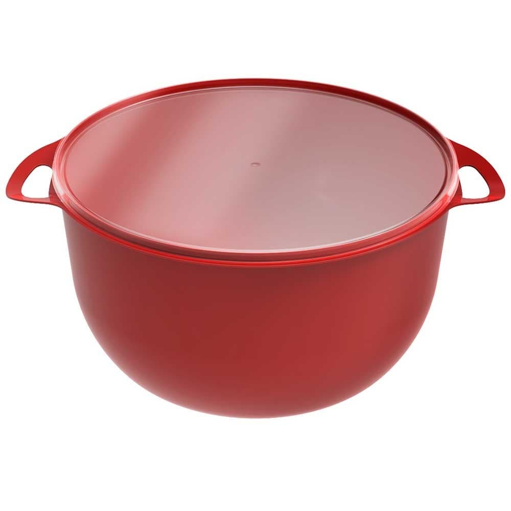Pote Organizador Caçarola Cozinha C/ Tampa Multiuso Monte Seu Kit - Vários Tamanhos