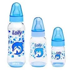 Kit 3 Mamadeiras Bebê Ocean Lolly Anticólica 70 160 e 250ml