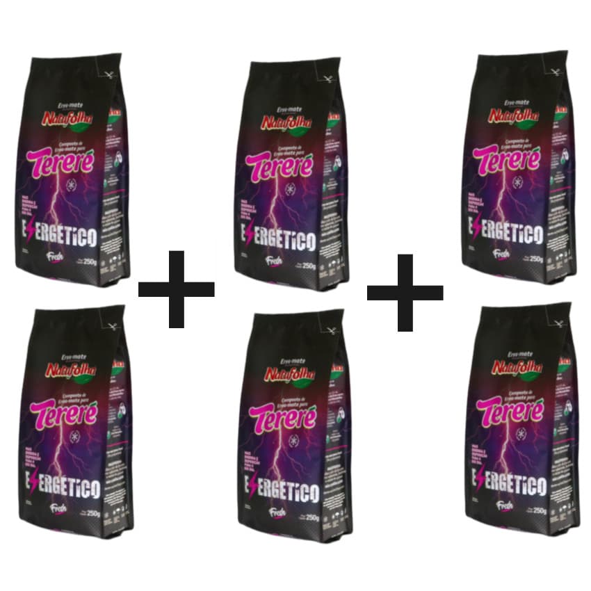 Tereré - Natufolha - Energético - 1,5kg - Laminada(6 pac)