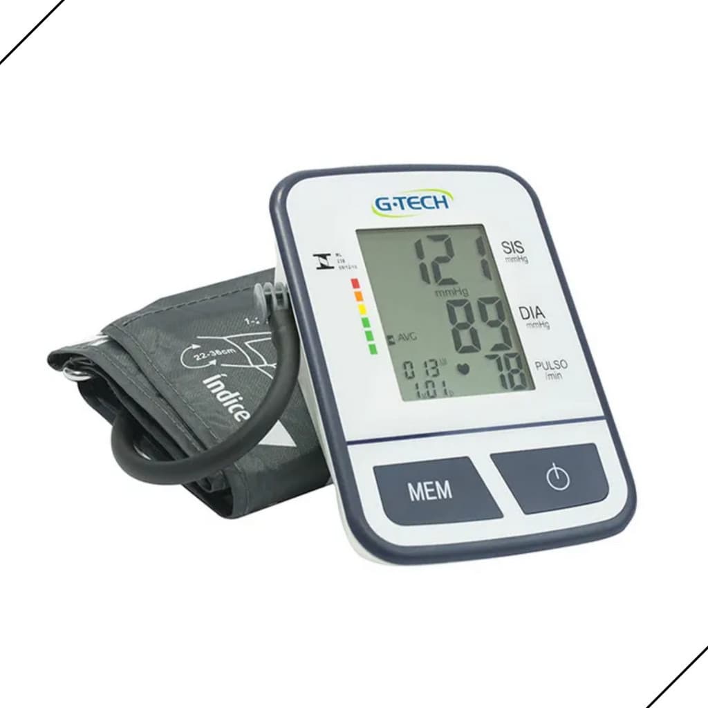 Aparelho Medidor de Pressão Arterial Digital Automático de Braço G-TECH BSP11 com Braçadeira