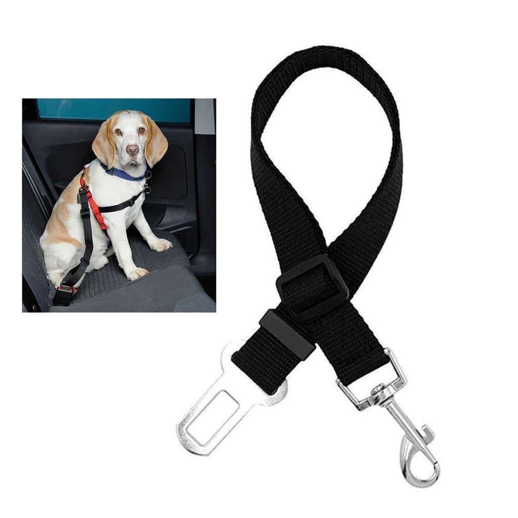 Cinto de Segurança Pet Cachorro Cao Guia Coleira Animal de Estimaçao Viagem Passeio Carro Veiculo Transporte Seguro Pet Shop