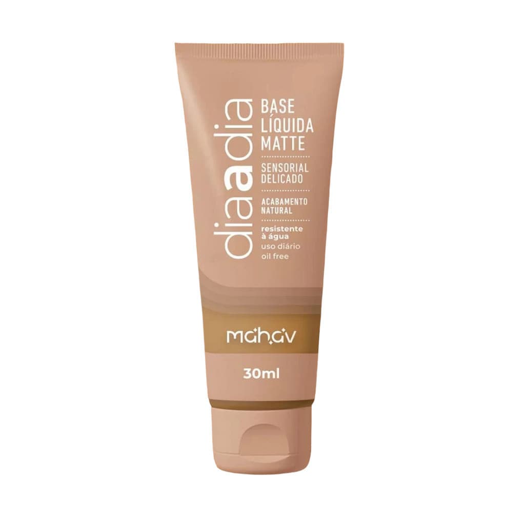 Base Líquida Matte Dia A Dia Mahav Cor 07 30ml