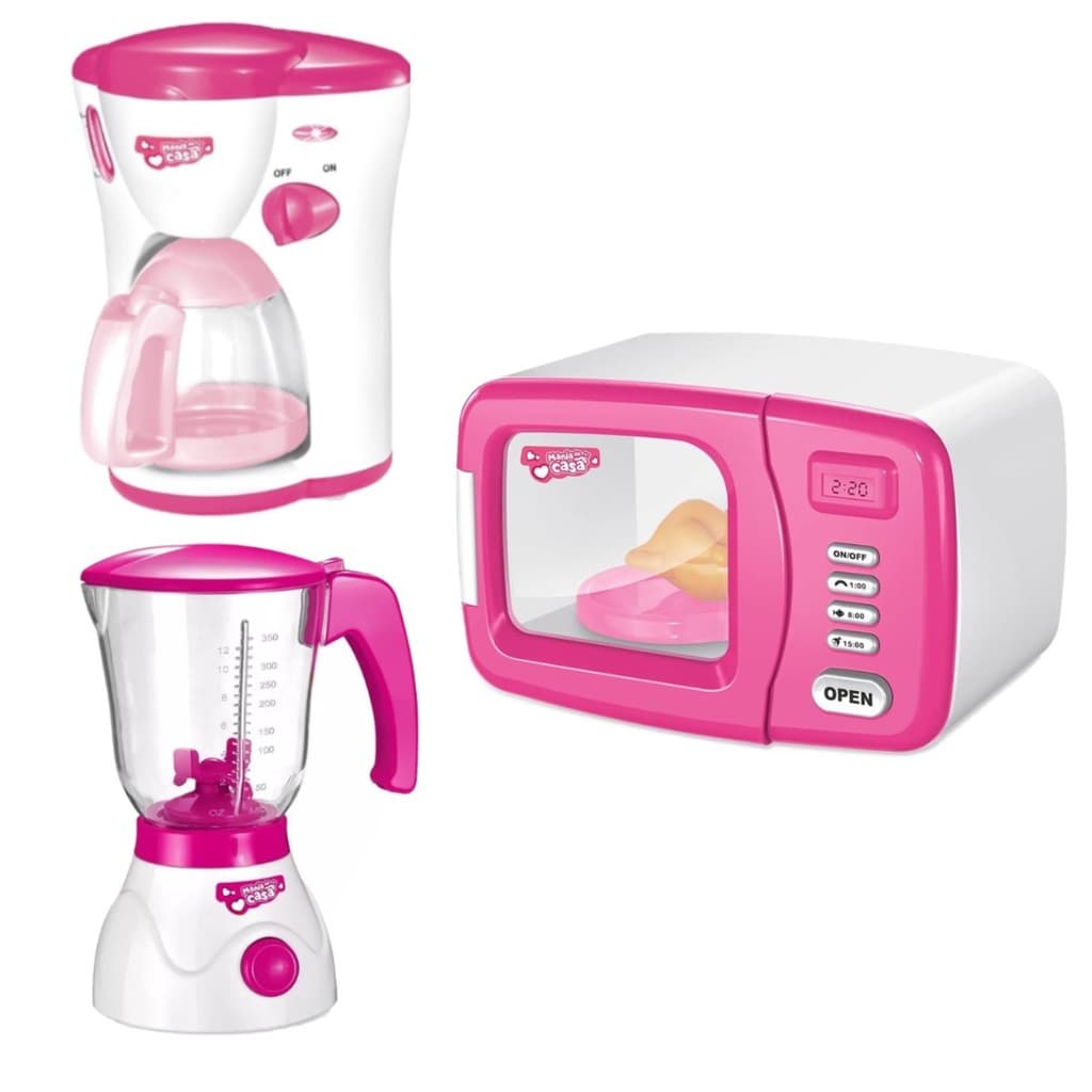Cafeteira Expresso Luz Sai Água + Microondas Liquidificador