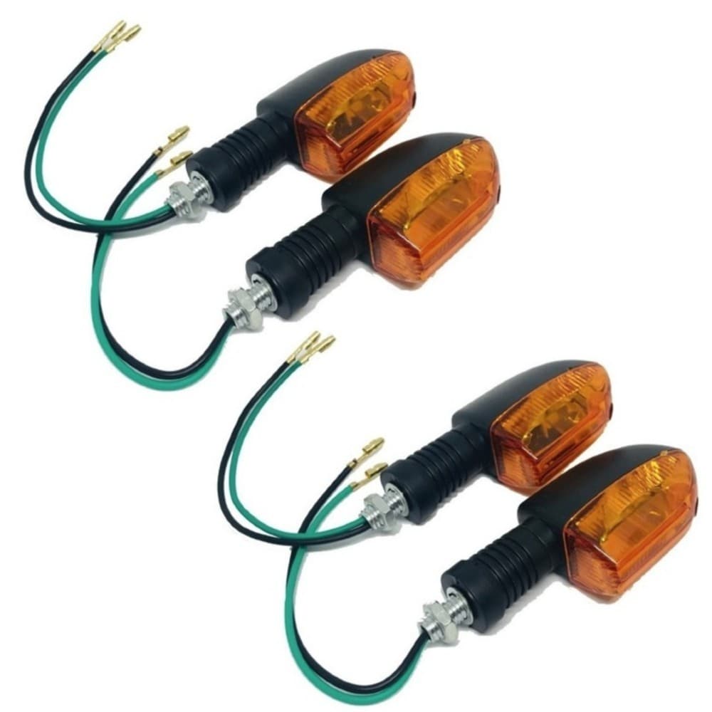 kit 4 Setas Pisca Universal Para Motos