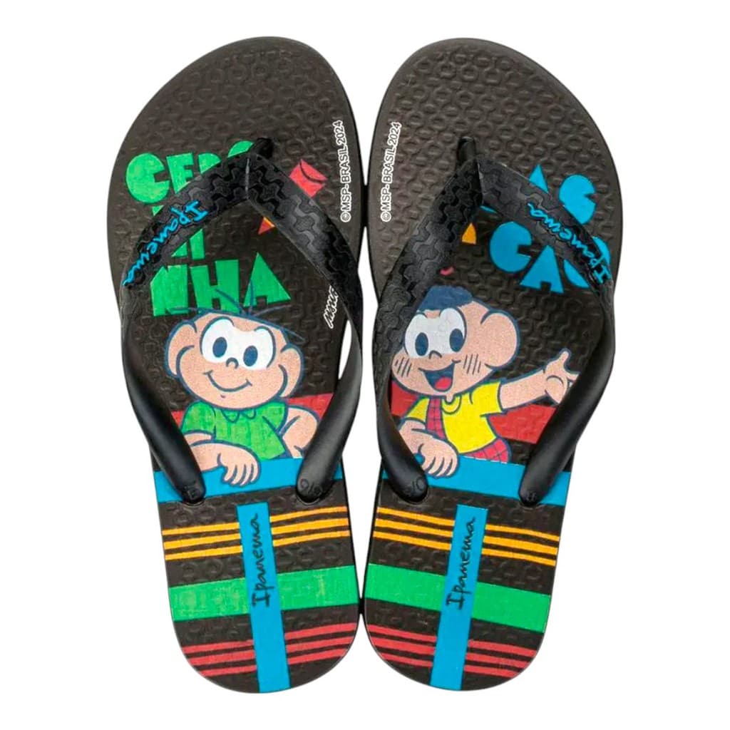 Sandália Chinelo Infantil Meninos Papete Confortável Segura Resistente Confortavel