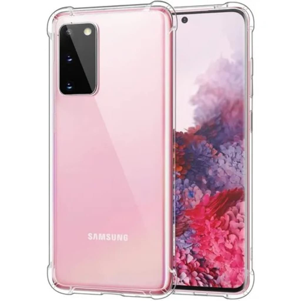 Capa Capinha Transparente Anti Impacto Tpu Para Samsung Galaxy S20 Fe S21 S22 Plus S23 S24 S25 Ultra