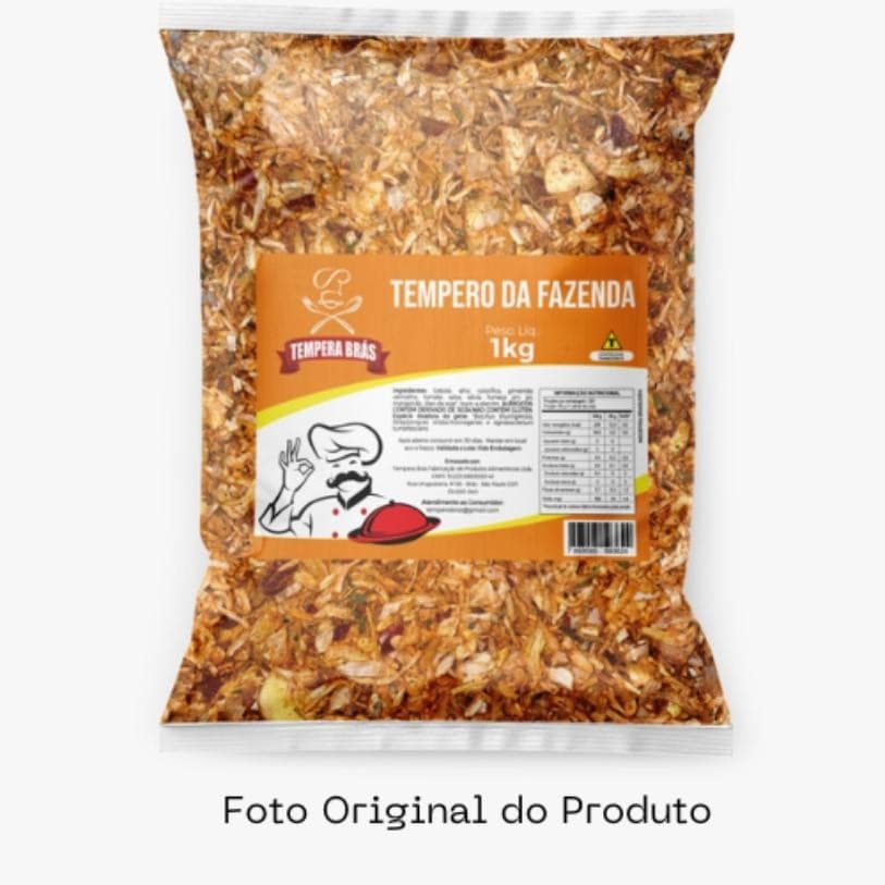 Tempero da fazenda Linha Premium Tempera Brás Rei dos Temperos