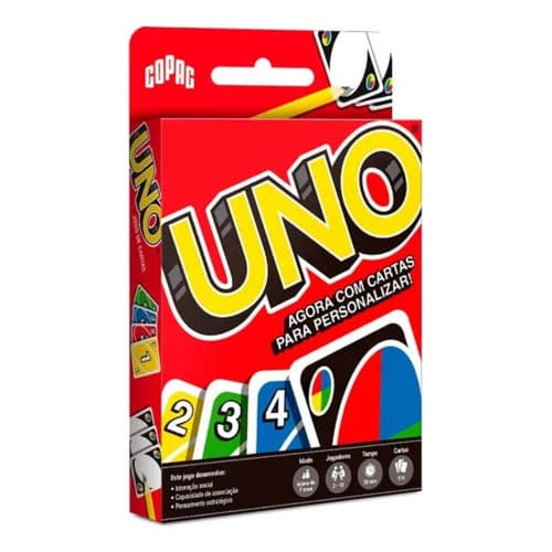 Jogo Uno Original Mattel Diversão Para Toda Família