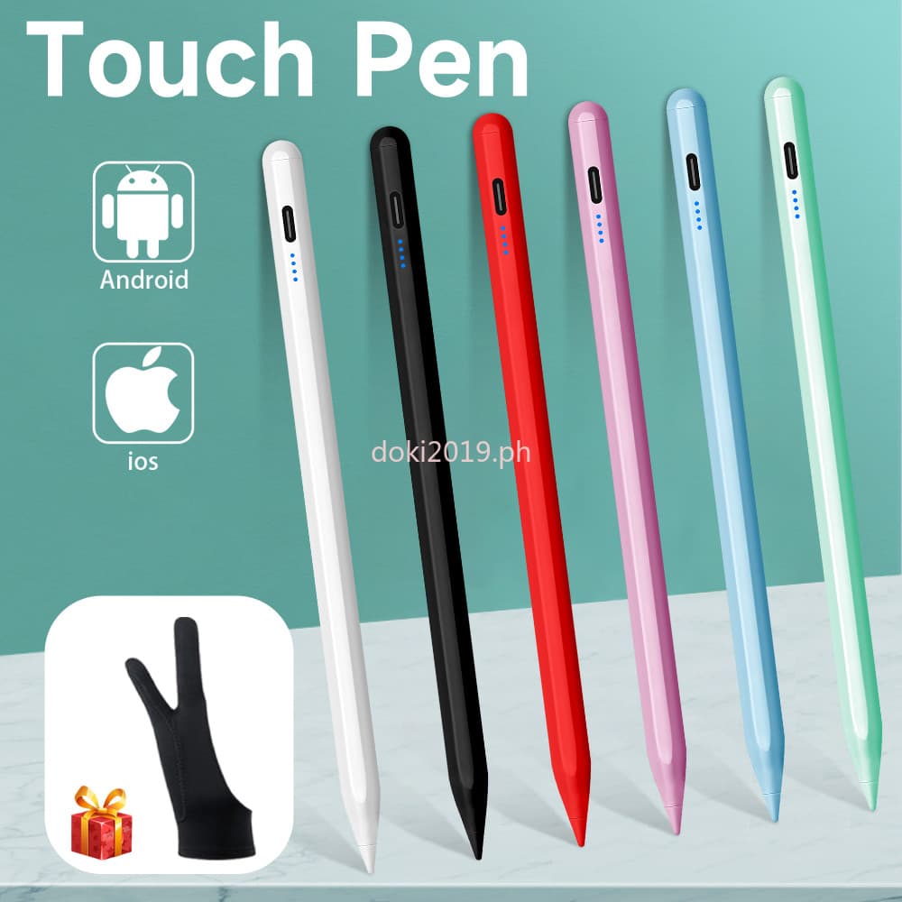 Para Xiaomi Redmi Pad SE 11 10.61 Mi 5 Pro 6 11 11.2 Lápis De Toque Com Caneta Stylus Universal Recarregável Telefone Celular Android Tablet