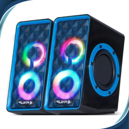 Caixa Caxinha de Som PC Notebook Gamer P2 USB KANUP