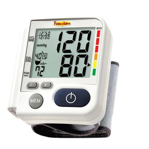 Aparelho Medidor De Pressão Arterial Digital De Pulso Premium Lp200 Branco
