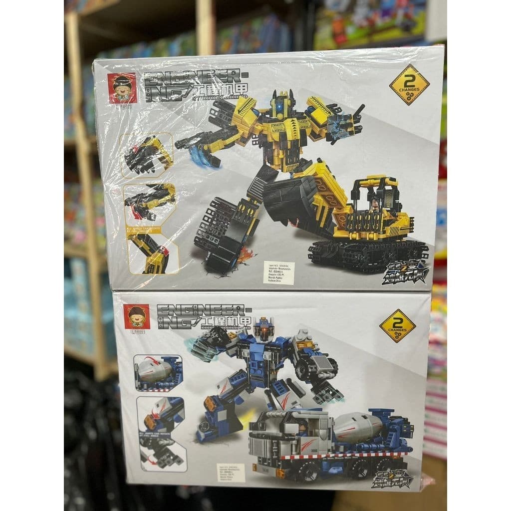LEGO BLOCO DE MONTAR TRANSFORMES 2 CAMINHOES MONTAVEIS - ENVIO IMEDIATO PROMOCAO DA SEMANAA