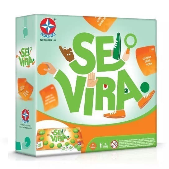 Se Vira Jogo De Tabuleiro Infantil Desafios Atividades Brinquedo Divertido Para Familia - Estrela