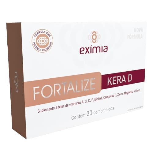 Suplemento Vitamina Eximia Fortalize Kera D 30 Cpr - FQM