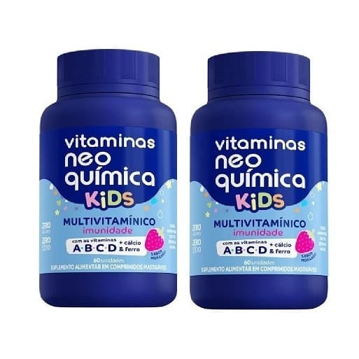 Kit 2 Vitamina Kids 60 Cápsulas - Neo Química