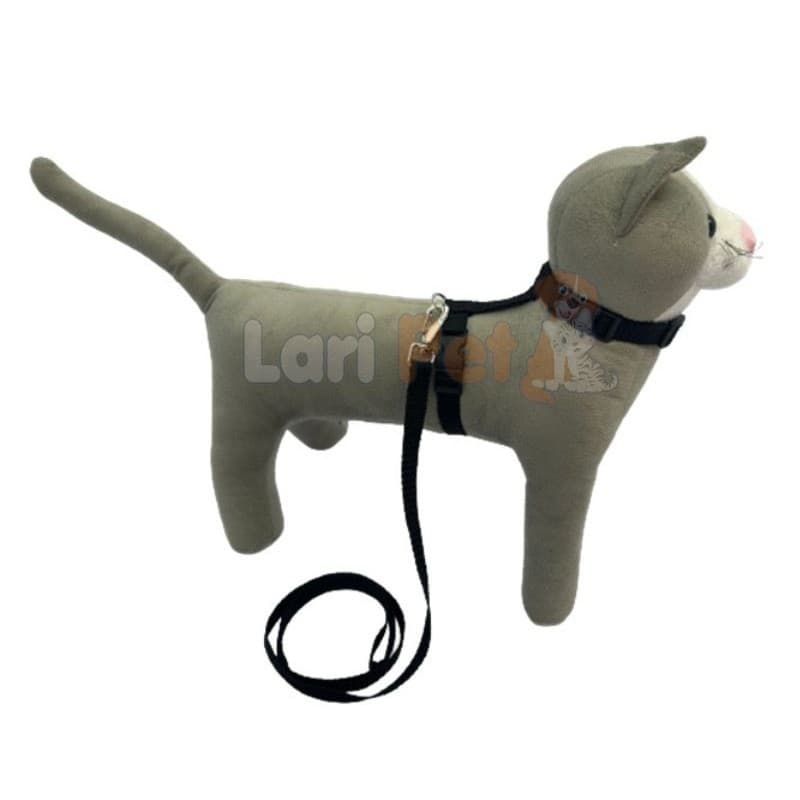 Coleira Peitoral H com Guia de Passeio para Gatos