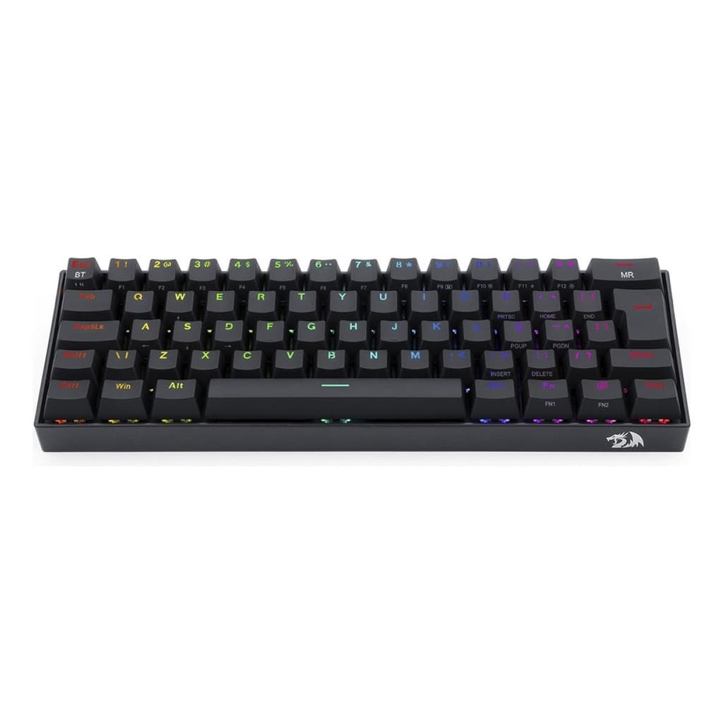 Teclado Mecânico Gamer Redragon Draconic Pro Sw Brown Rgb