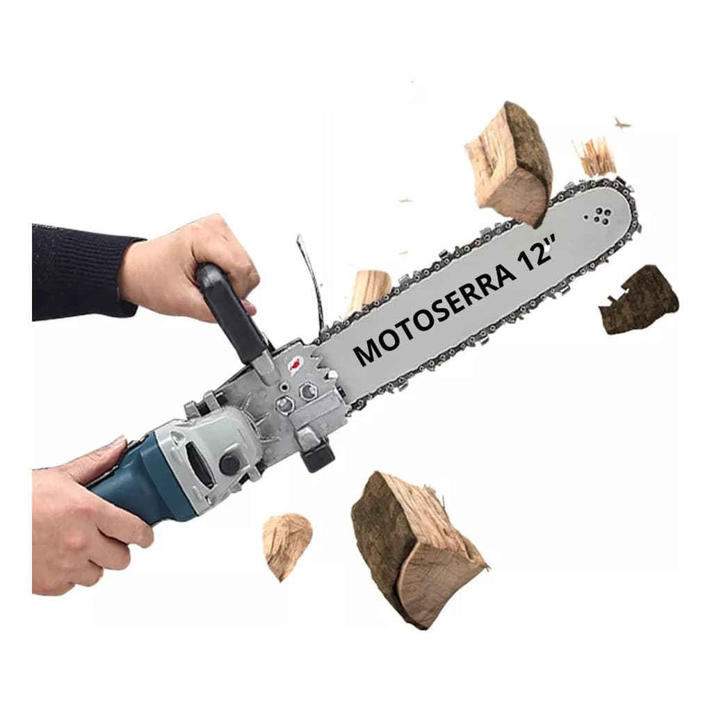 Motosserra Adaptador Rosca M10 M12 Para Esmerilhadeira / Lixadeira Serra Eletrica Jardim