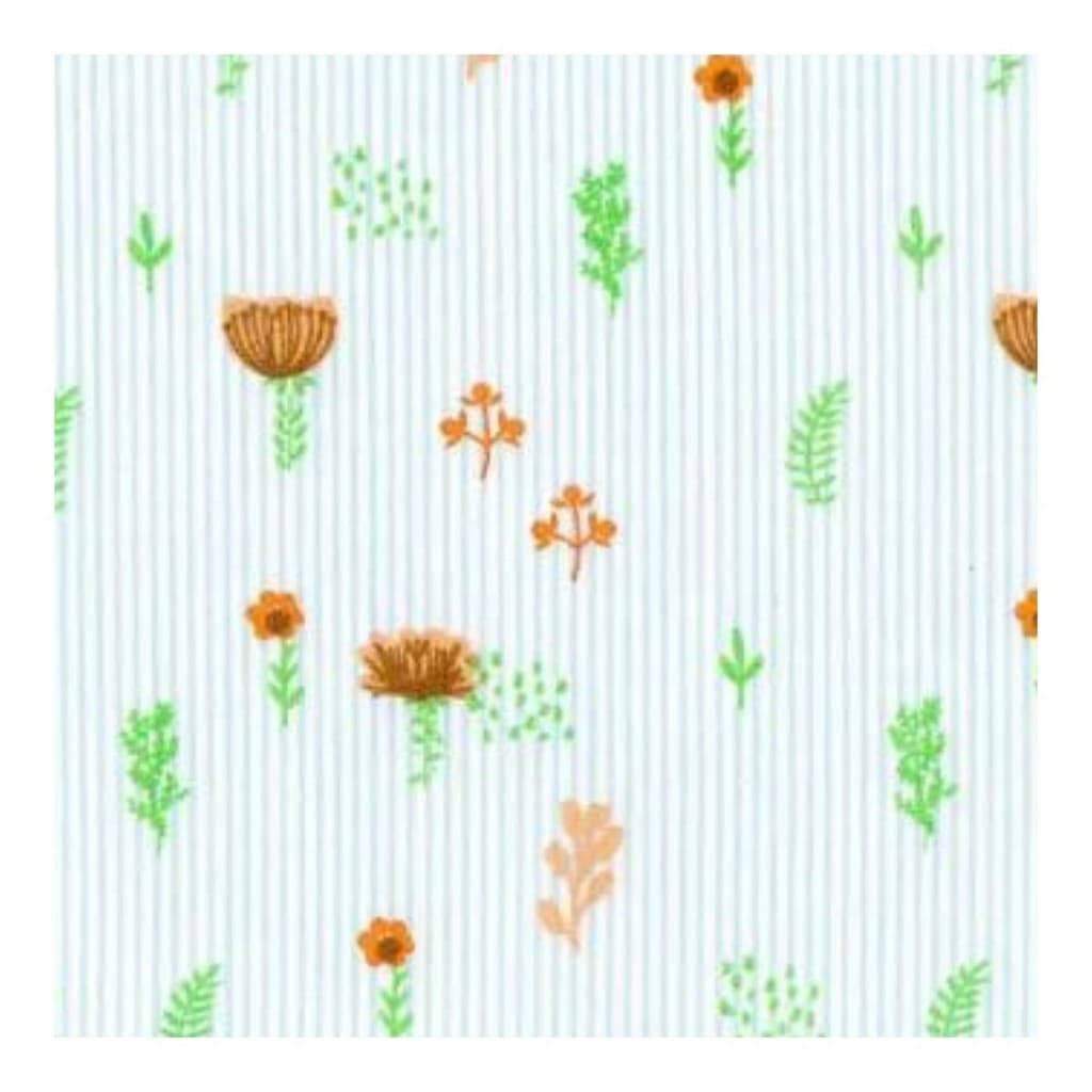Tecido Patchwork Tricoline Premium 100% Algodão 0,50CMx1,50CM de Largura  Coleção Flores de Outono