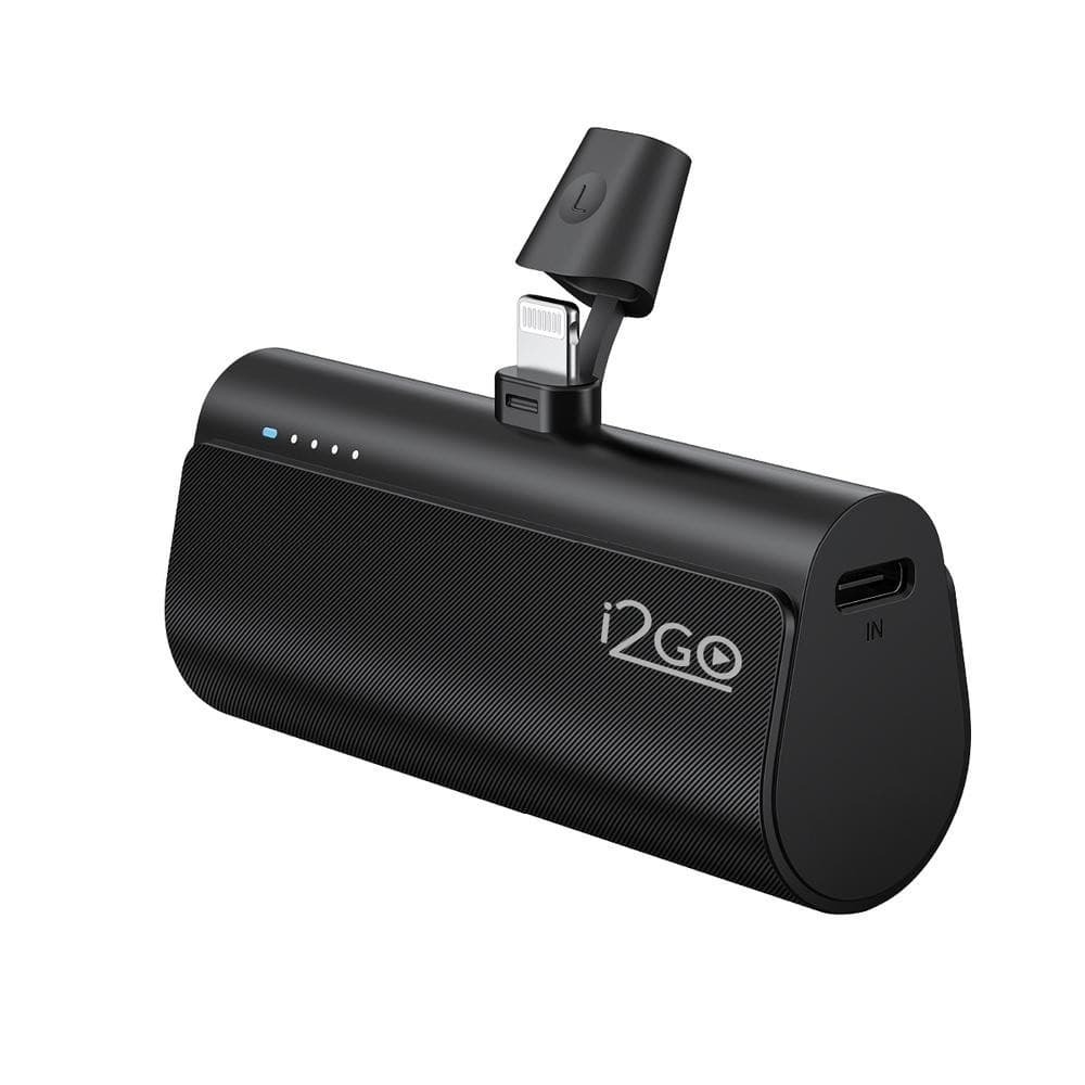 Carregador Portatil Power Bank Pocket i2GO 5000mAh Lightning iPhone 5 até 14 Sem Fio Rápido e Leve